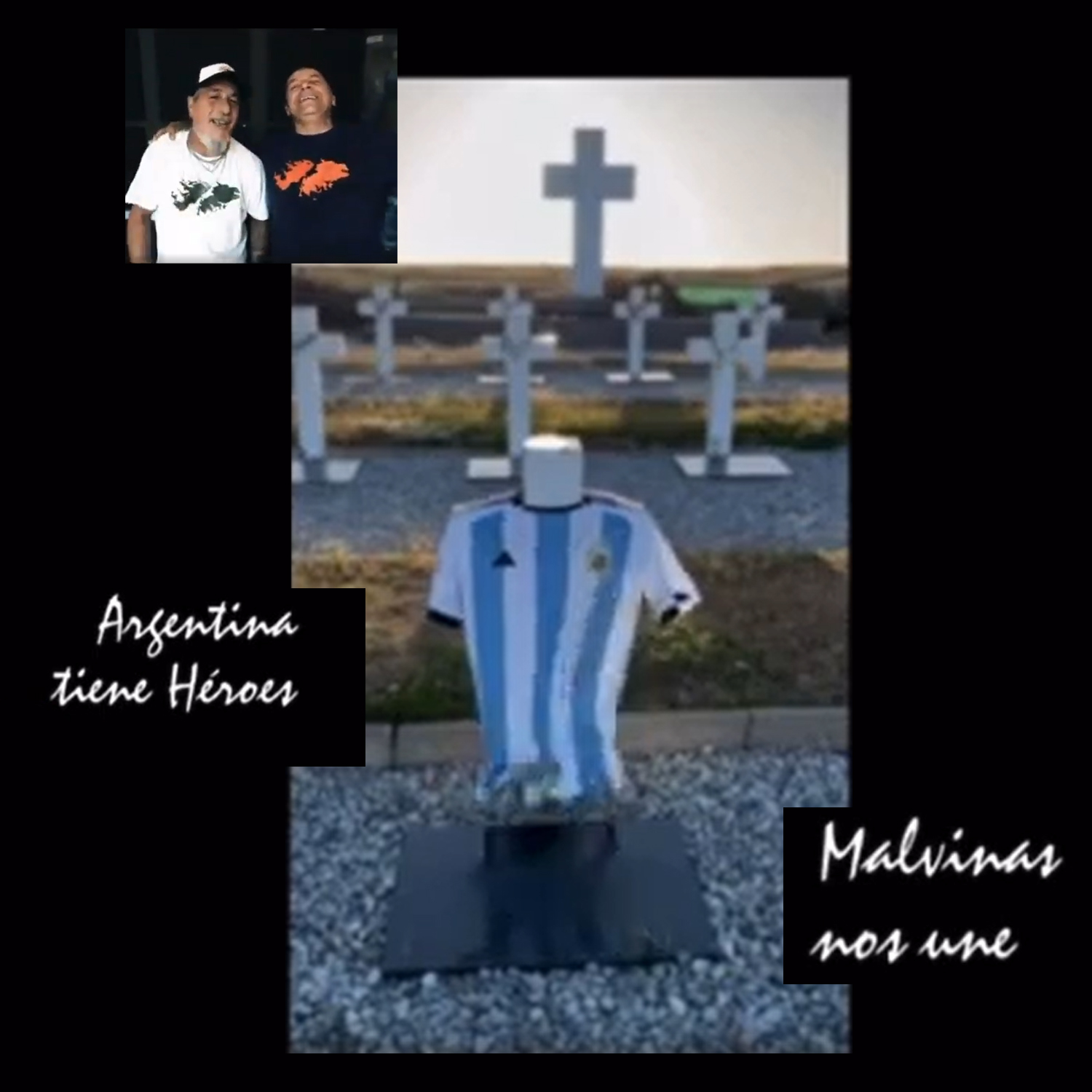 Ponete la de Malvinas, canción